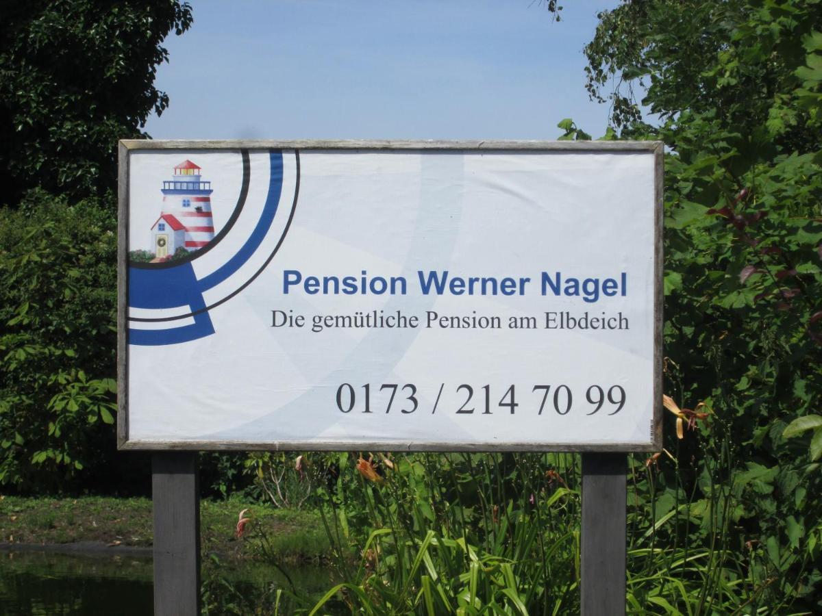 Pension Werner Nagel Wewelsfleth Exterior foto