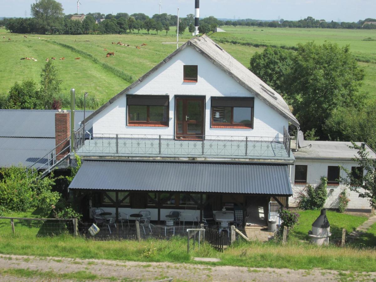 Pension Werner Nagel Wewelsfleth Exterior foto